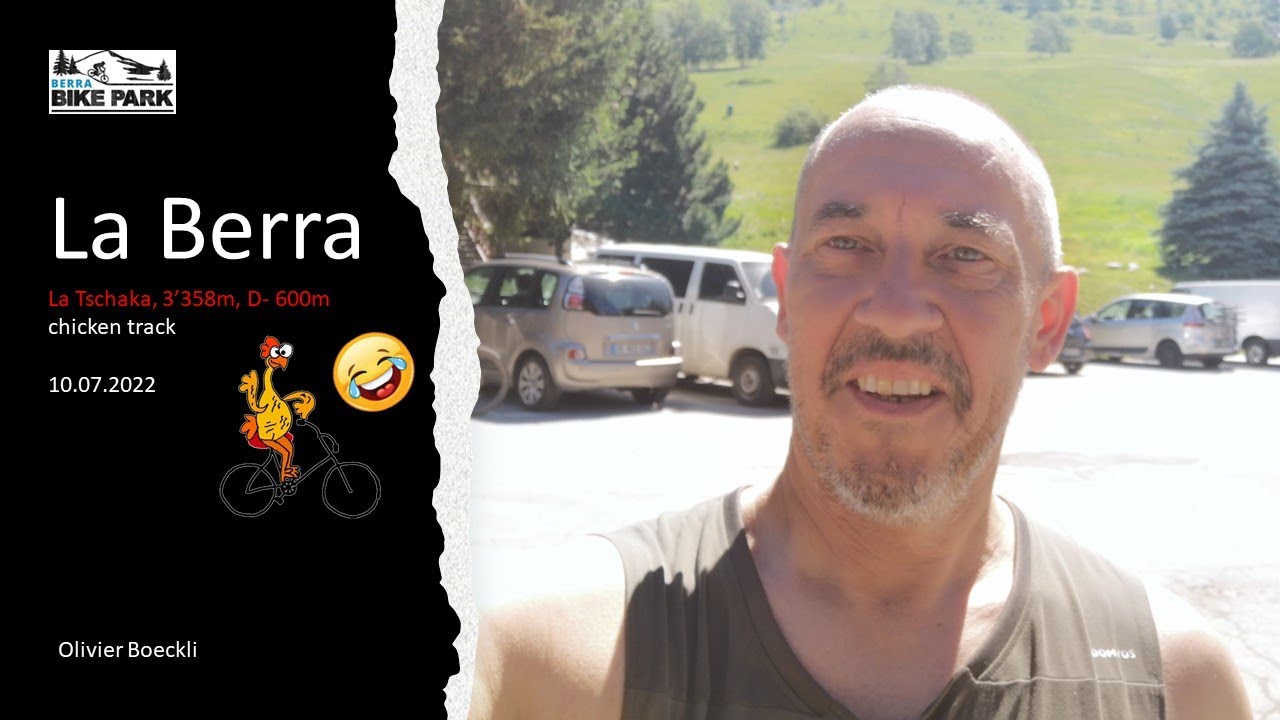 Bikepark La Berra - piste rouge "La Tschaka" - 10.07.2022