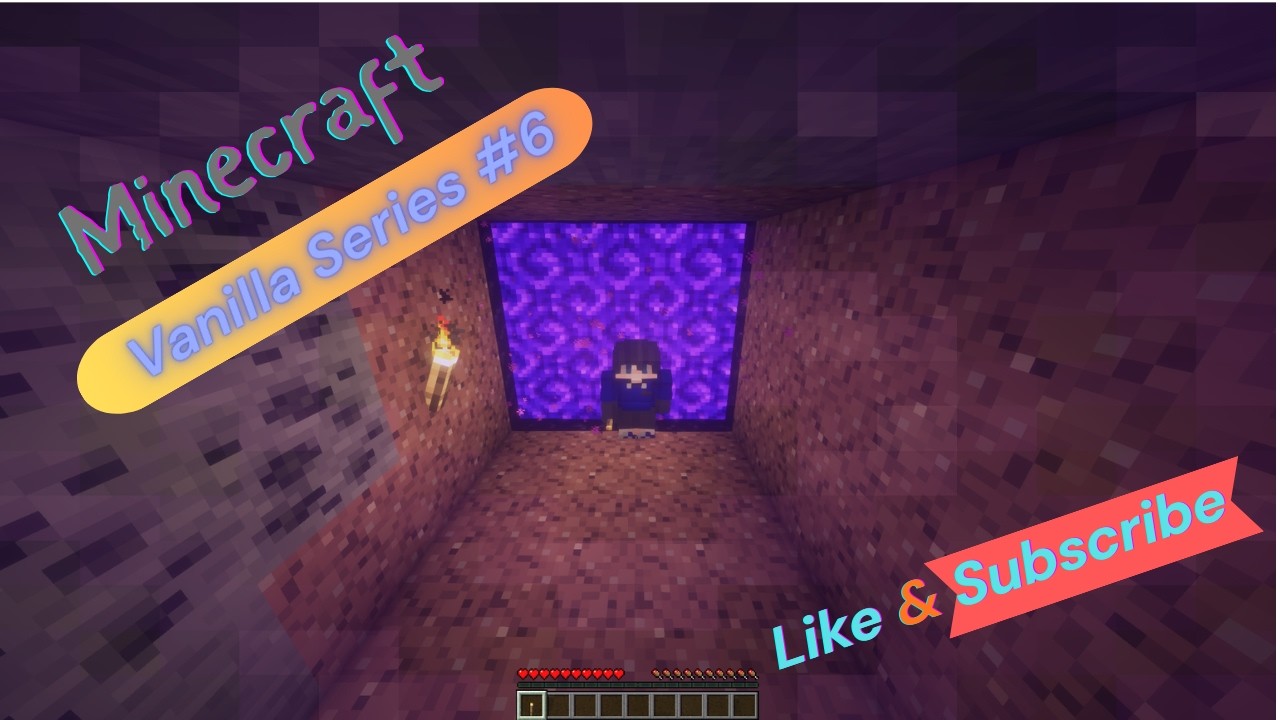 We went to the Nether and we was Not Prepared! (Vanilla Series #6)