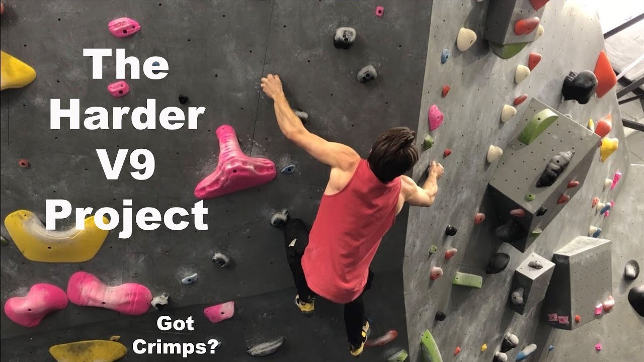 The Harder V9 Project | Bouldering at Terra Firma | V7 V6 V6 V5