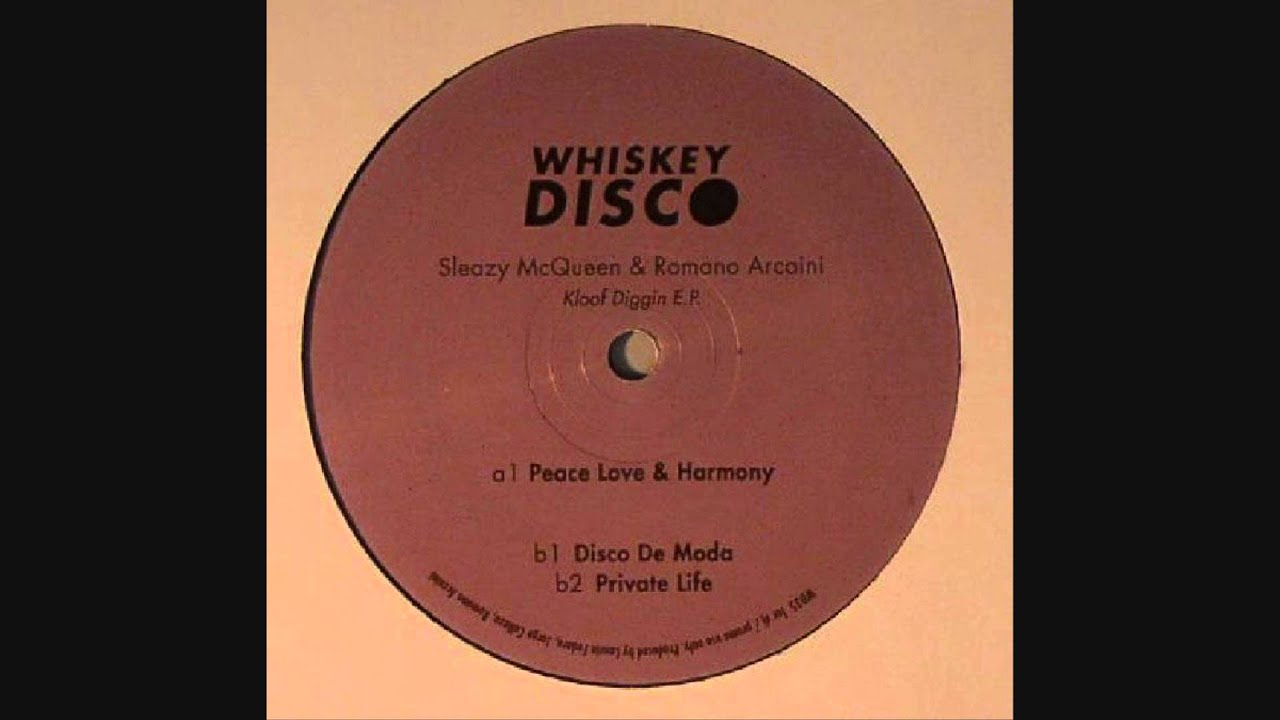 Sleazy McQueen & Romano Arcaini - Peace Love & Harmony (Kloof Diggin EP)