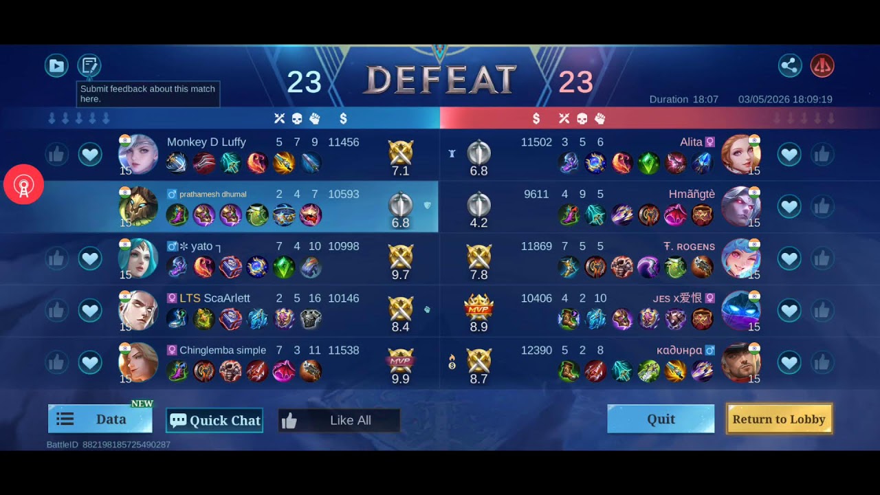 Mobile Legends: Bang Bang live now！