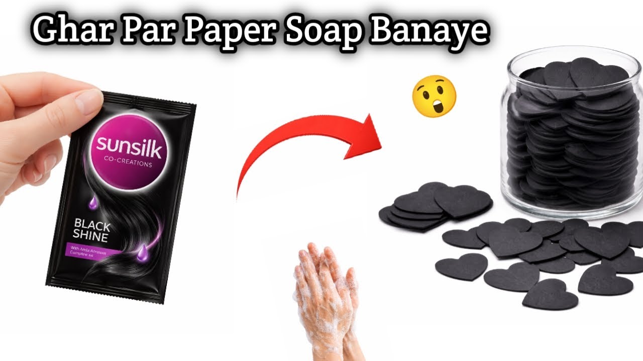 How To Make Paper Soap At Home 🧼 | Homemade Paper Soap | DIY Travel Paper Soap Easy||