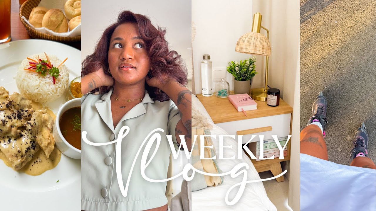 WEEKLY VLOG | NOUVELLE COULEUR DE CHEVEUX + RANGEMENT MAISON + PR UNBOXING + SETUP TABLE DE CHEVET
