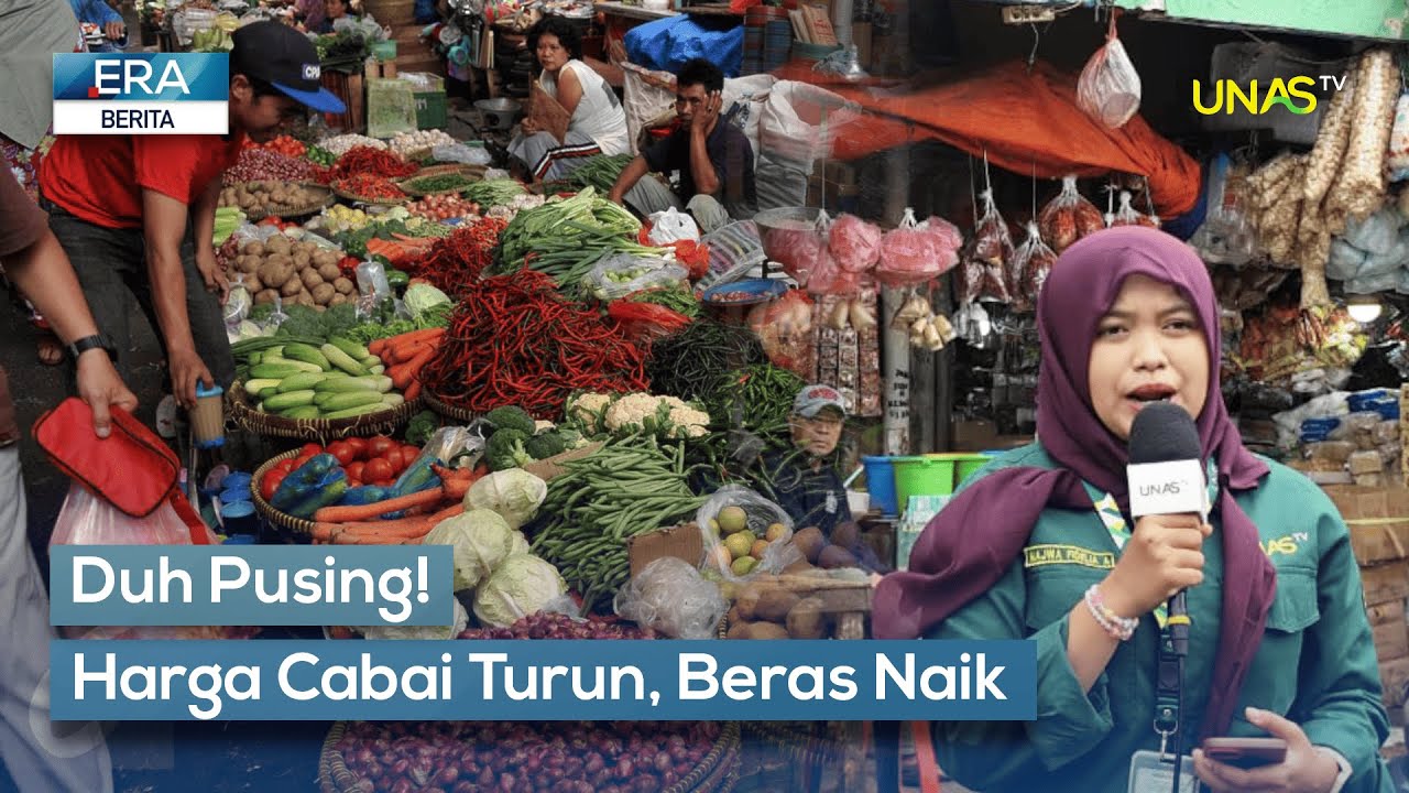 ERA BERITA | ANJLOK! HARGA CABAI TURUN, HARGA BERAS NAIK SERIBU PER KILOGRAM