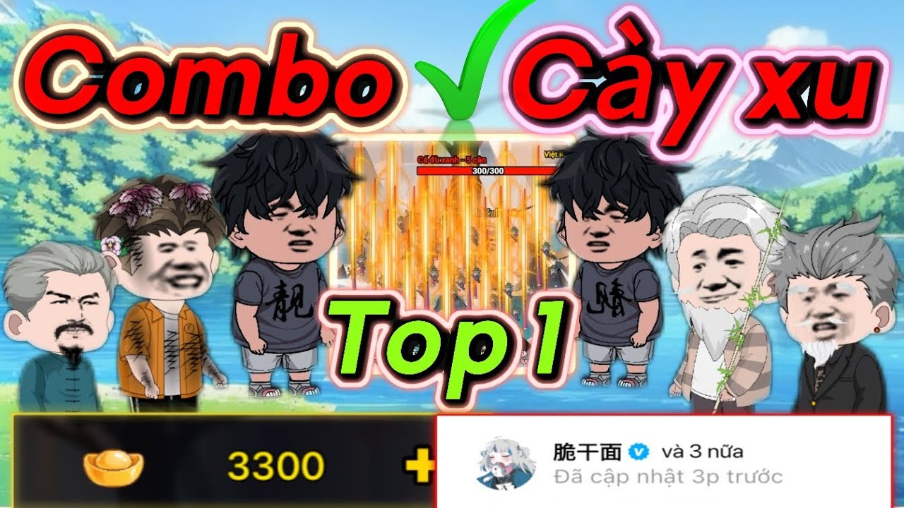 Combo cày xu siêu nhanh dành cho ae sau update mới ! Game câu cá vạn cân 