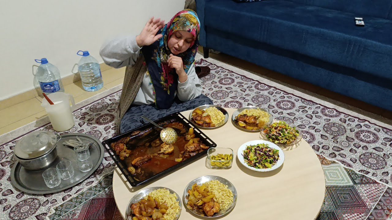 BUGÜN HEM ÜZGÜN HEM MUTLUYUM AKŞAM YEMEĞİ 