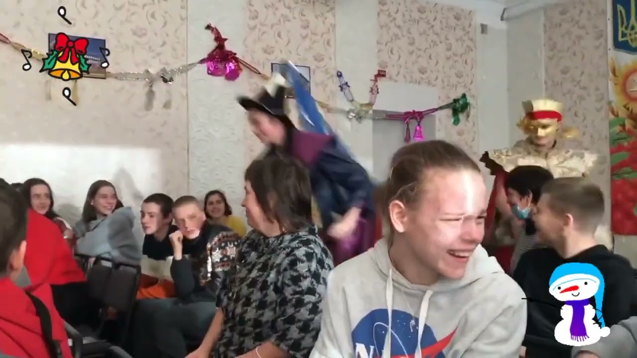 Святкуємо Новий 2022 рік в Запорізькому обласному спортивному ліцеї.