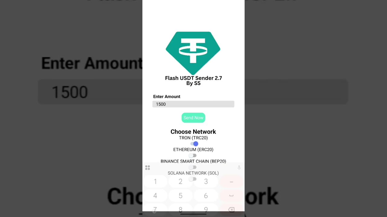 Flash USDT Sender 2.7 Proof Binance  Flash Bitcoins  Crypto Currency  Flash  USDT  FlashFunds us