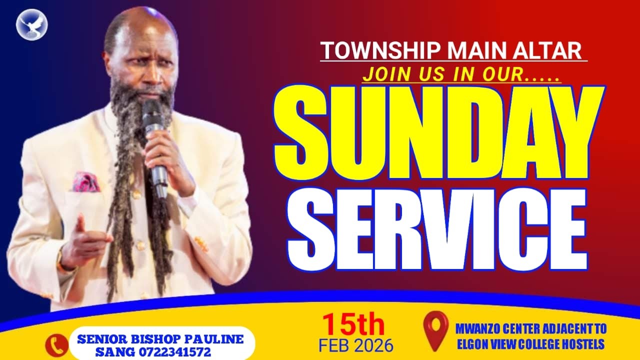 TOWNSHIP MAIN ALTAR  ELDORET (MWANZO) 15TH FEBRUARY 2026