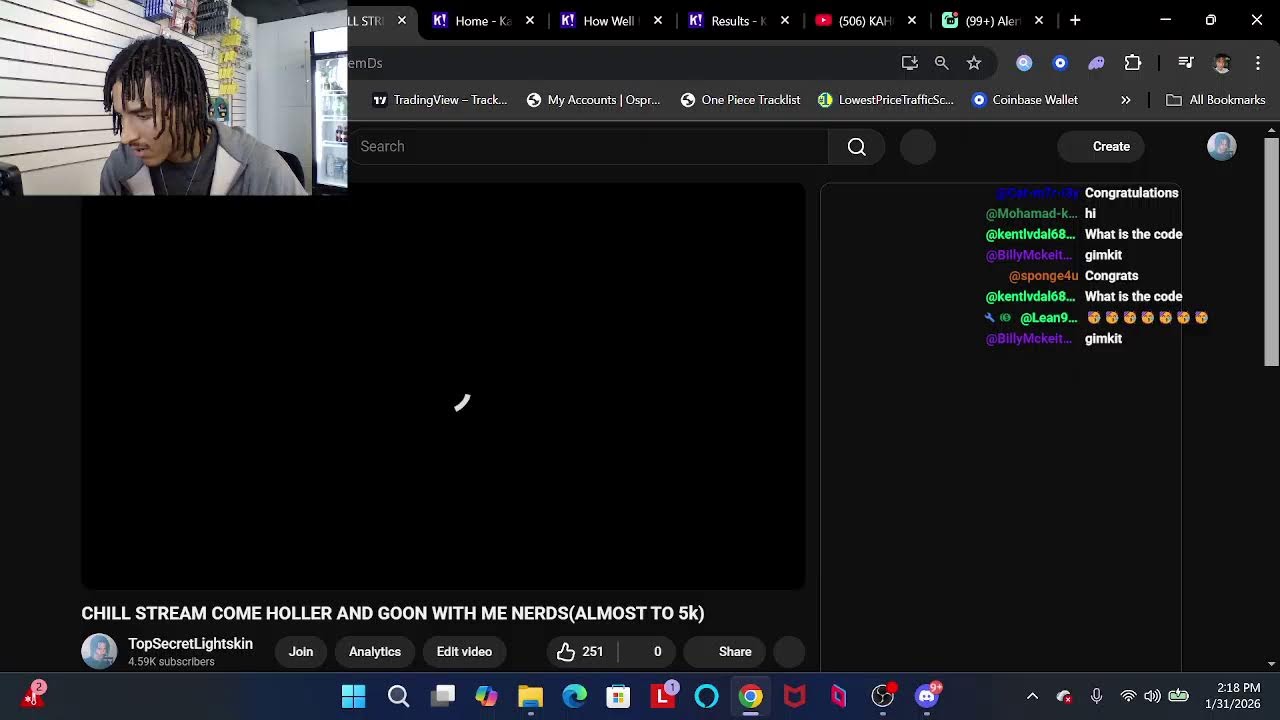KAHOOOT!!!!! HURRY JOIN WE ARE PLAYING KAHOOT