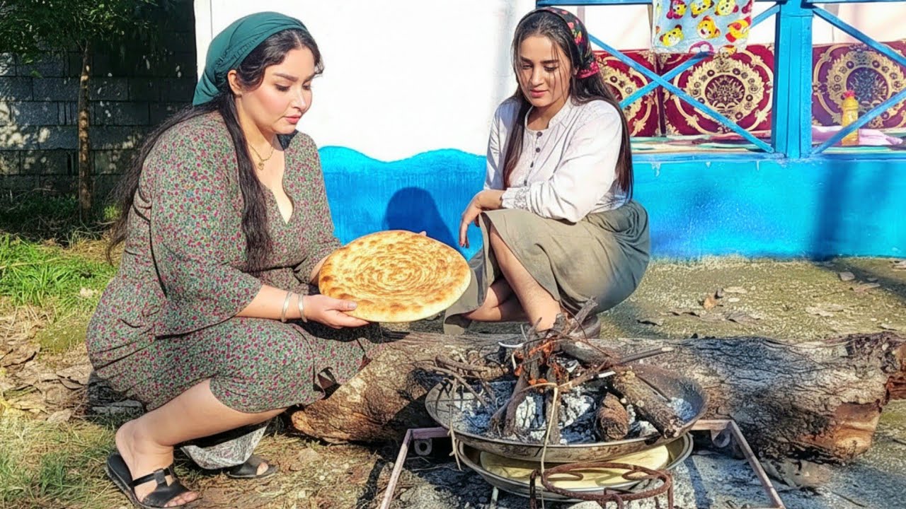 Easy homemade bread on a wood fire – soft, fluffy and delicious 🍞🔥