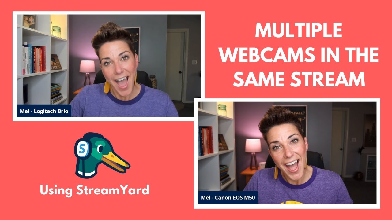 How to Use Multiple Webcams with StreamYard