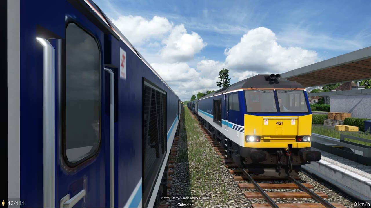 Transport Fever 2 | Northern Ireland Map | Derry/Londonderry to Newry |  Gaming Video | Let's Play