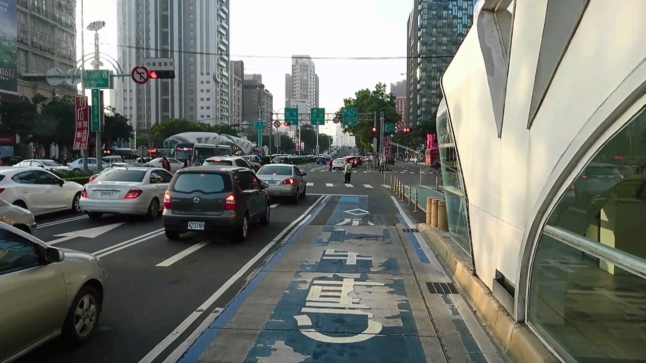 台灣大道公車專用道：新光遠百-福安