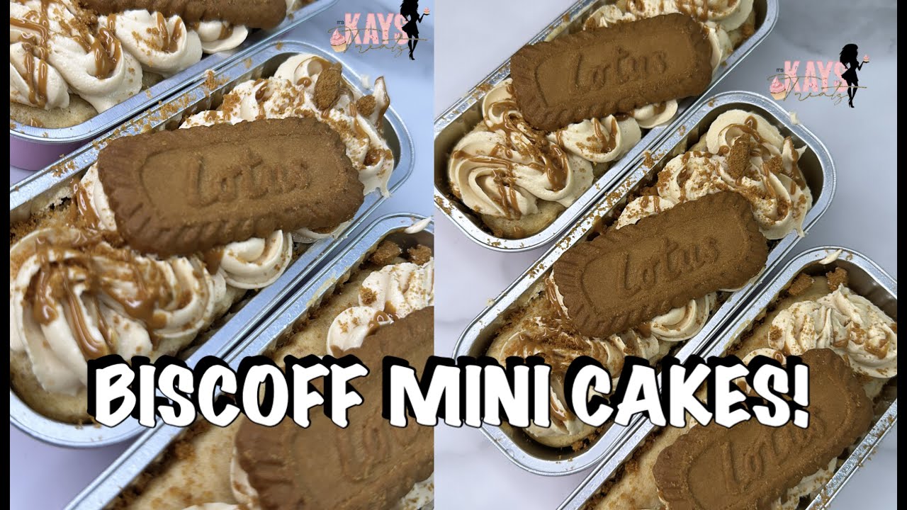 Мини-пирожные Biscoff | Пирожные Biscoff | Biscoff | Печенье Biscoff | Печенье с маслом | Мини-пи...