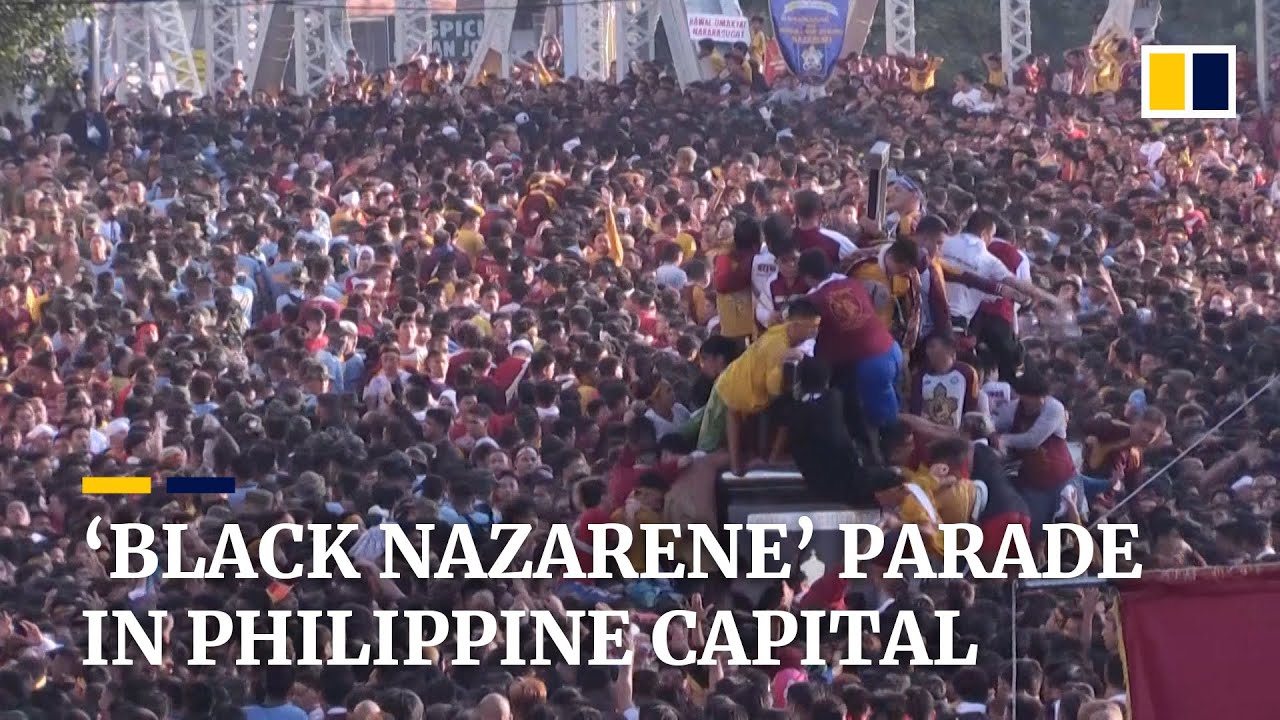 Filipino Catholics gather in Manila for &lsquo;Black Nazarene&rsquo; procession