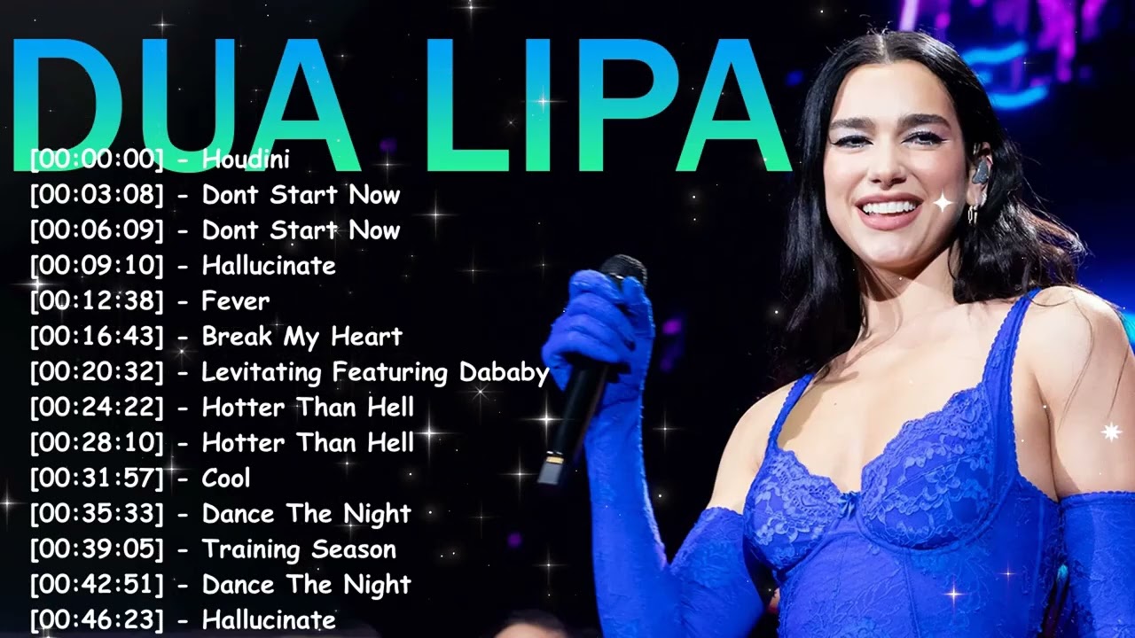 Dua Lipa Full Album Collection – Top 10 Modern Pop Songs with Retro Vibes