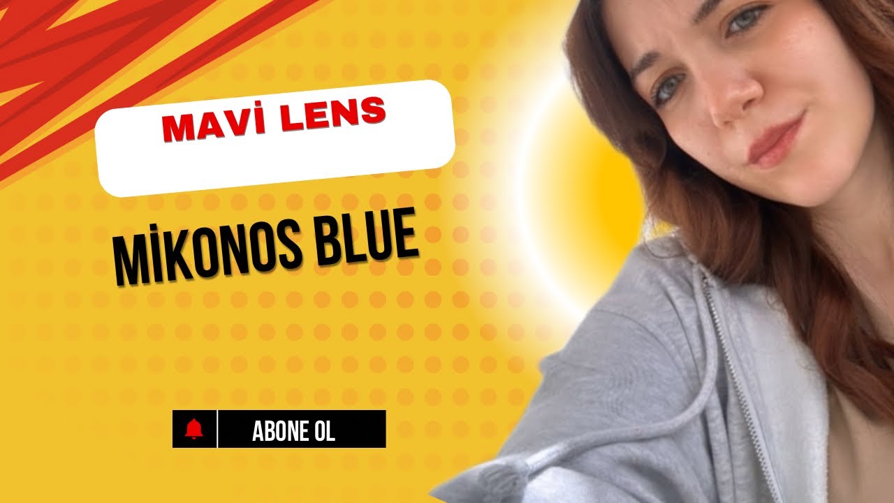 Mükemmel mavi lens ❤️ Mikonos blue Fx eyes - Hypnose
