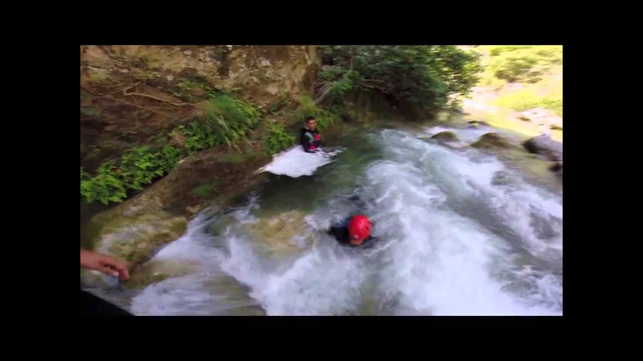 Canyoning Cetina adventure team