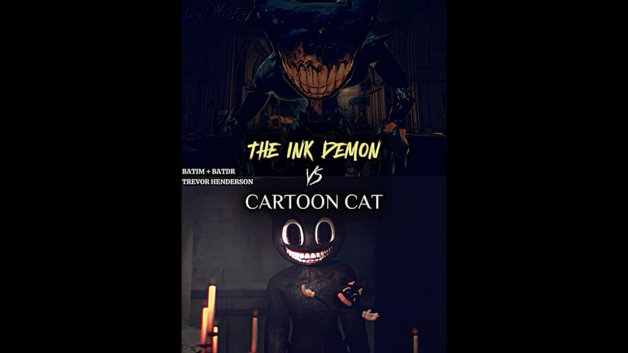 The Ink Demon vs Cartoon Cat | #shorts