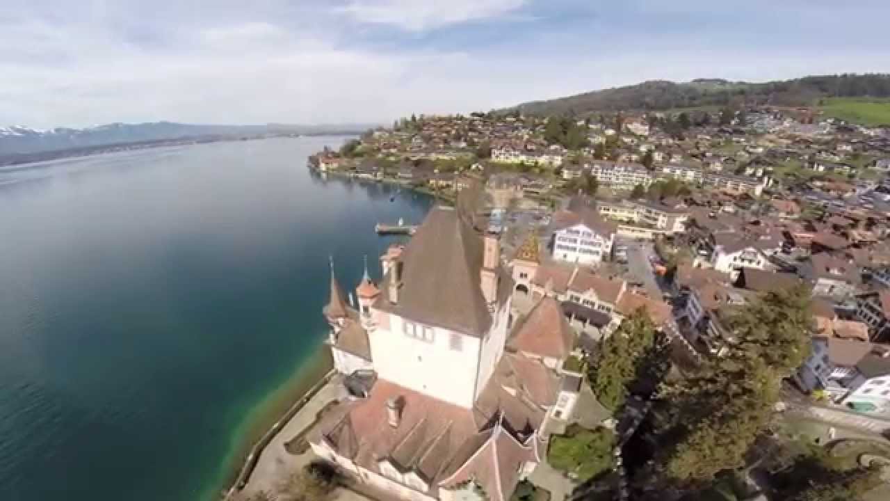 DJI Phantom / Switzerland / Alps / Oberhofen / Gunten / Lake of Thun ;-)