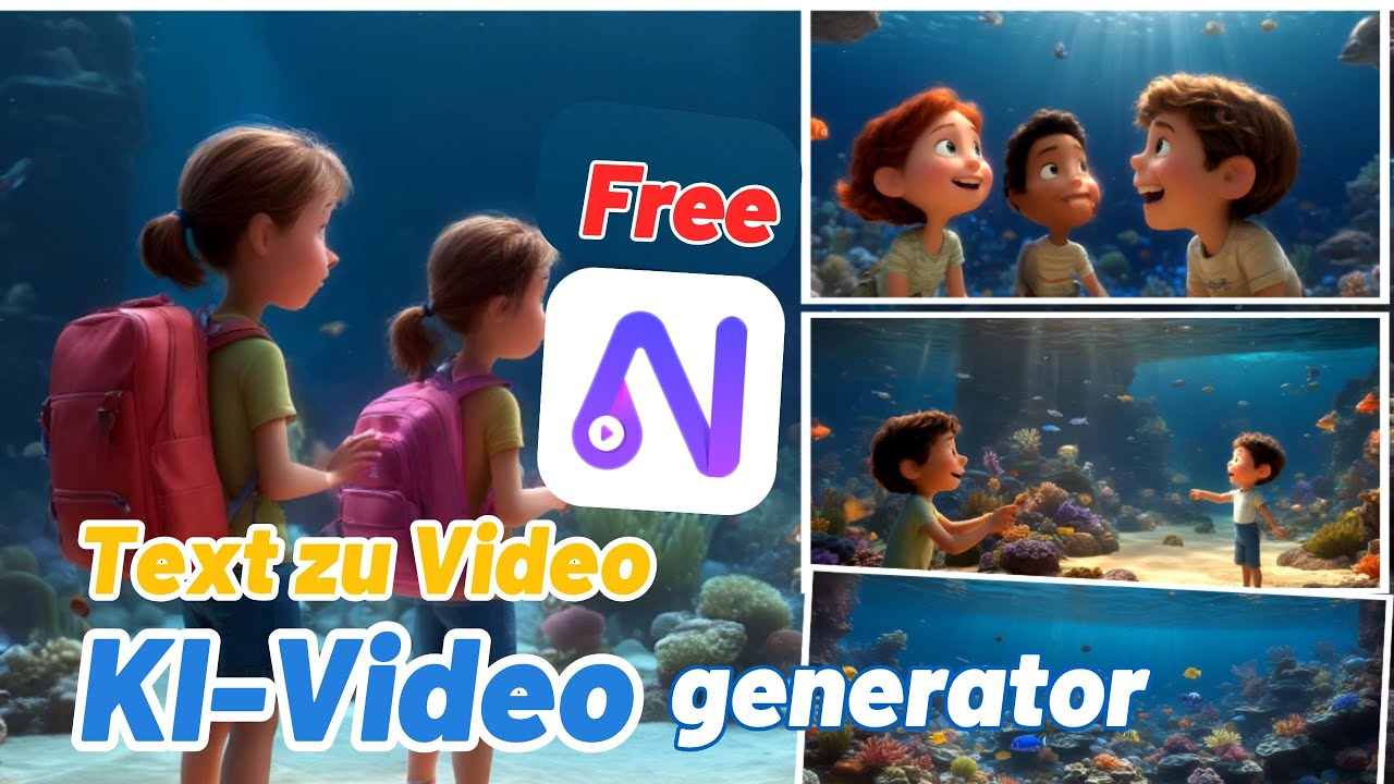 🔥 KOSTENLOS  Text-zu-Video-Generator! Novi AI -  Kinderanimation in Minuten