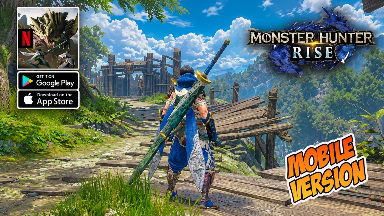 MONSTER HUNTER RISE - Mobile Version Gameplay (Android/iOS)