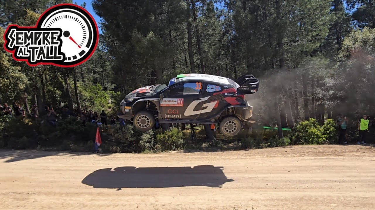 WRC Rally Italia Sardegna 2024 | Show & Maximum Attack & Jumps