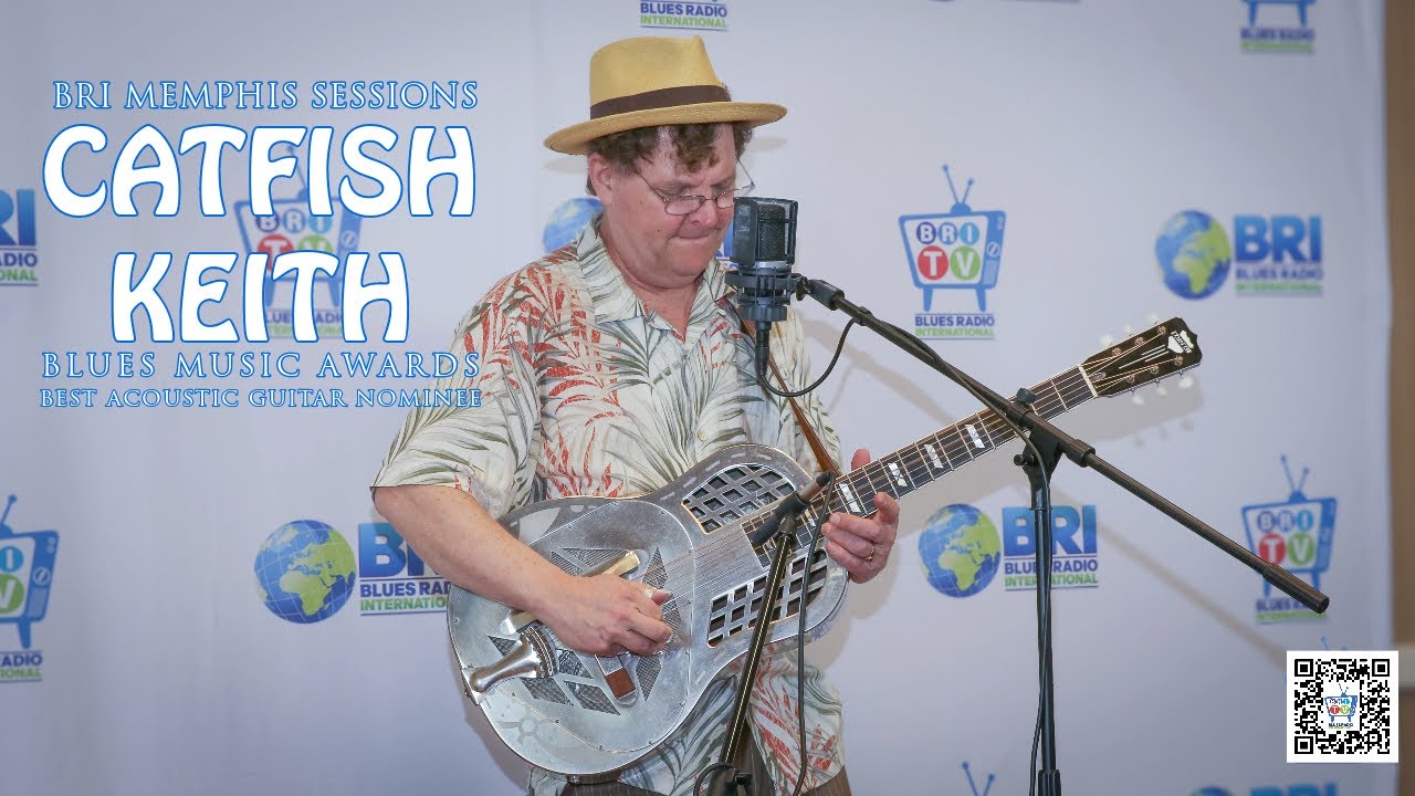 Catfish Keith 2022 Blues Music Award Nominee - Best Acoustic Guitar on BRI Memphis Sessions 2022 4K
