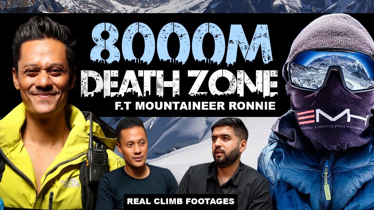 8000m in the Death Zone | Hallucinations & Survival Story  Ft. Mountaineer Ronnie