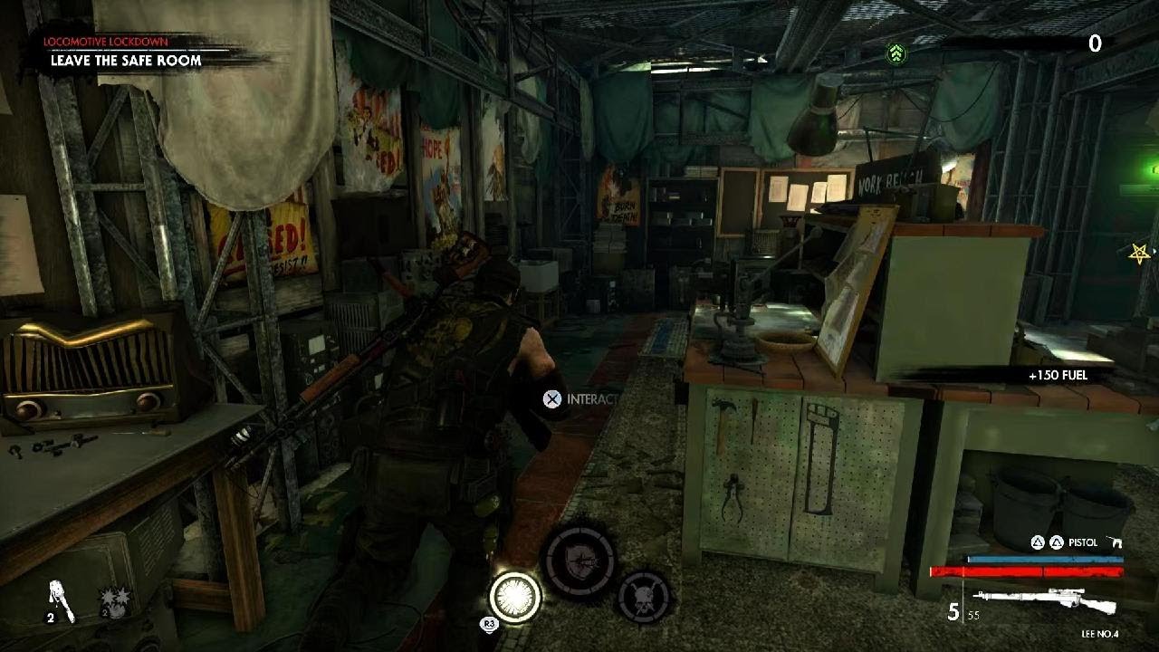 Zombie Army 4: C96 Pistol Weapon Mastery - How to get Ricochet kills quickly