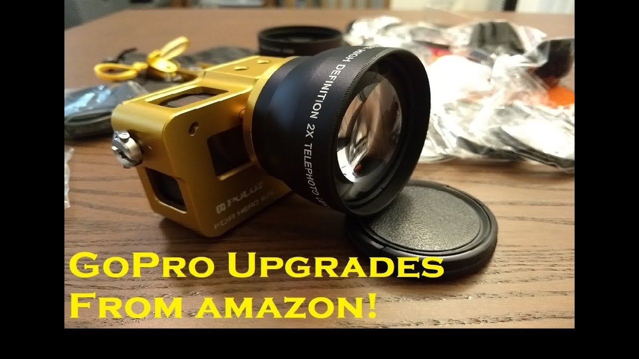 Upgrades For My GoPro Hero 5 Black From Amazon