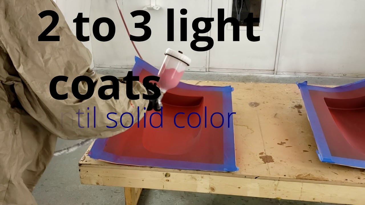 How to Spray Element Xtreme In Mold Coatings
