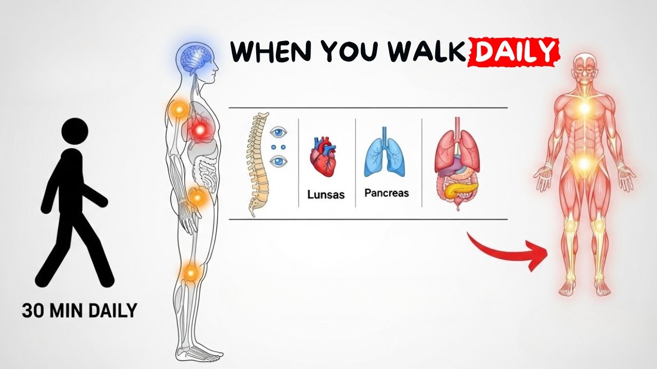 10 Biological Changes That Happen When You Walk Every Day
