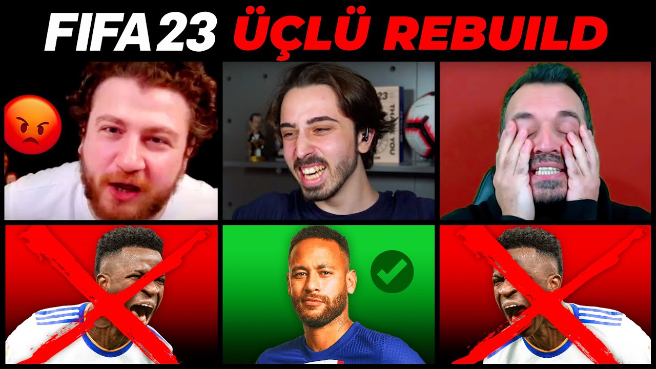UĞUR ABİ ÇILDIRDI! // FIFA 23 PİŞTİ ÜÇLÜ REBUILD // KARİYER MODU @UKarakullukcu @OnurOnline