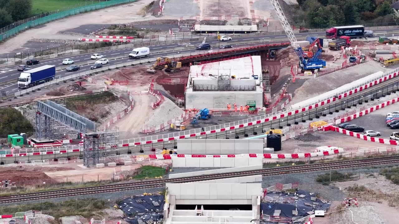 HS2 Streethay lichfield update uncut Oct 2025
