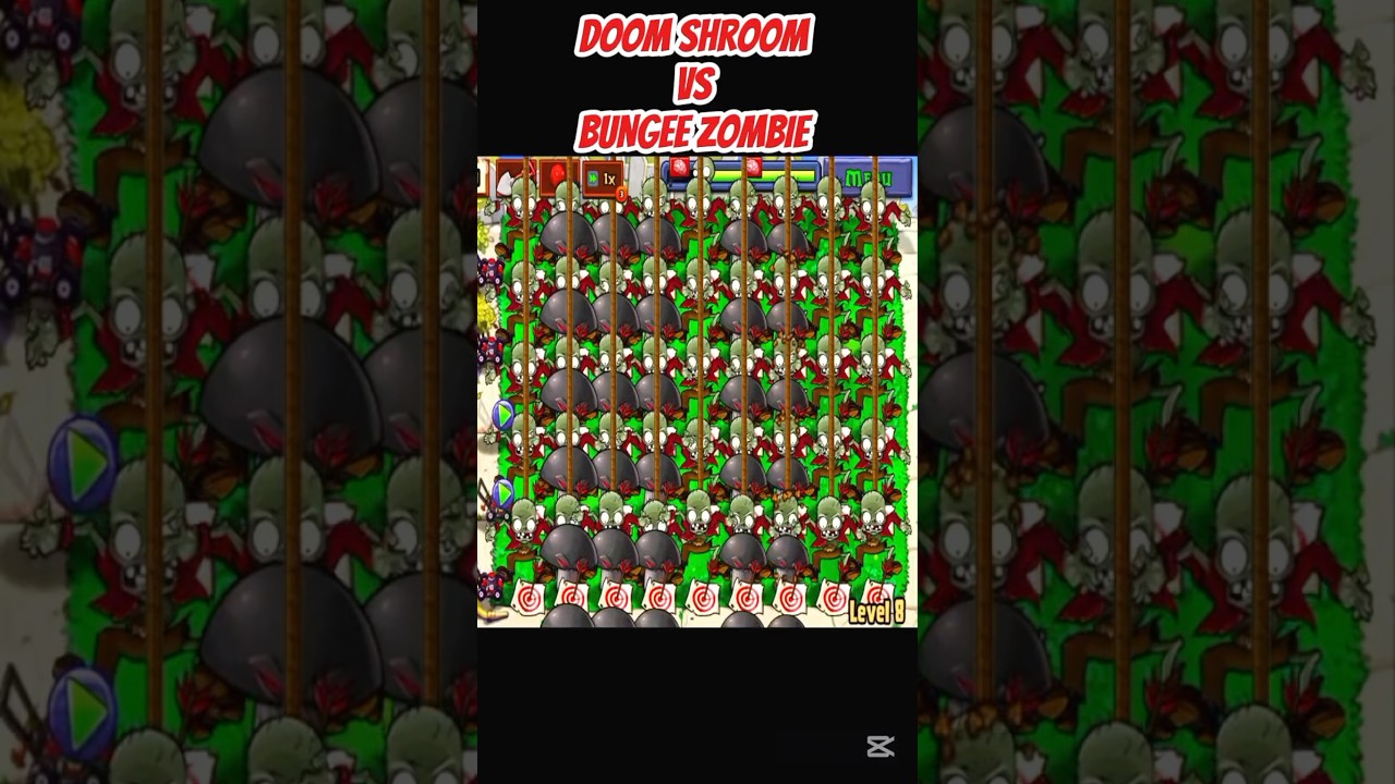 *DOOM SHROOM VS BUNGEE ZOMBIE*