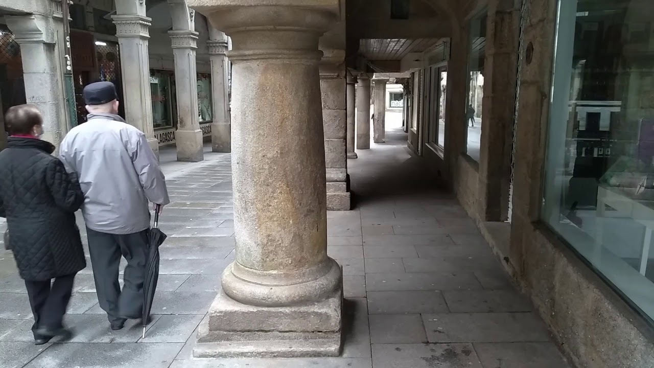 Pontevedra, tarde del domingo 24 de enero de 2021