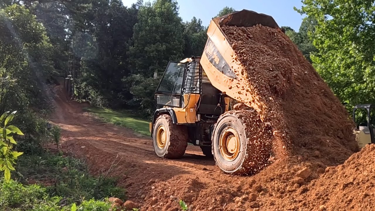 A Big Dig In Progress To Build The Hickory Ridge Road…😳
