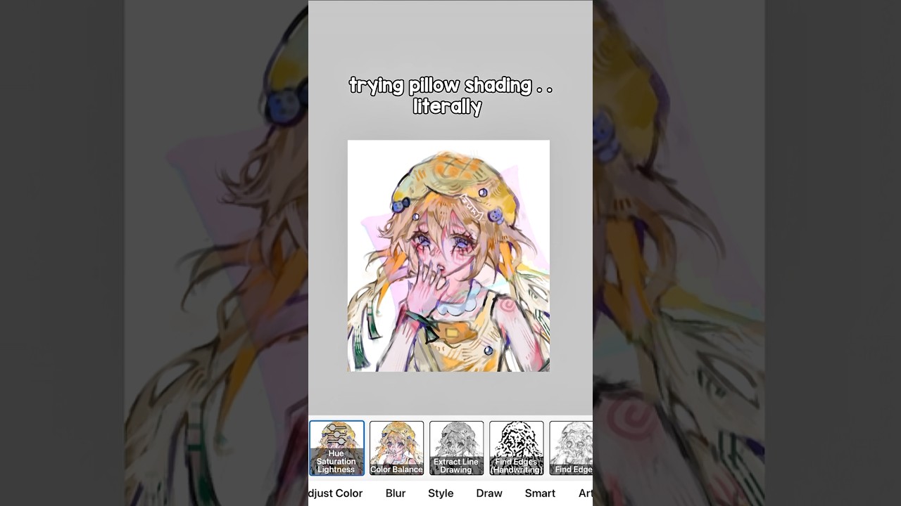 would you try this pillow shading ? // #creative #digitalart #ibispaintx #tutorial #art #drawing