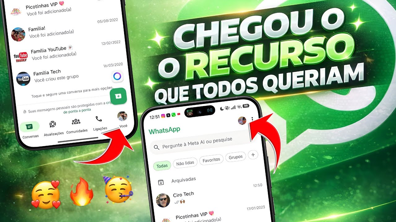 Era Isso Que Todos Queriam 😱 - WhatsApp Traz Novidades Incríveis Nas Últimas Versões Betas