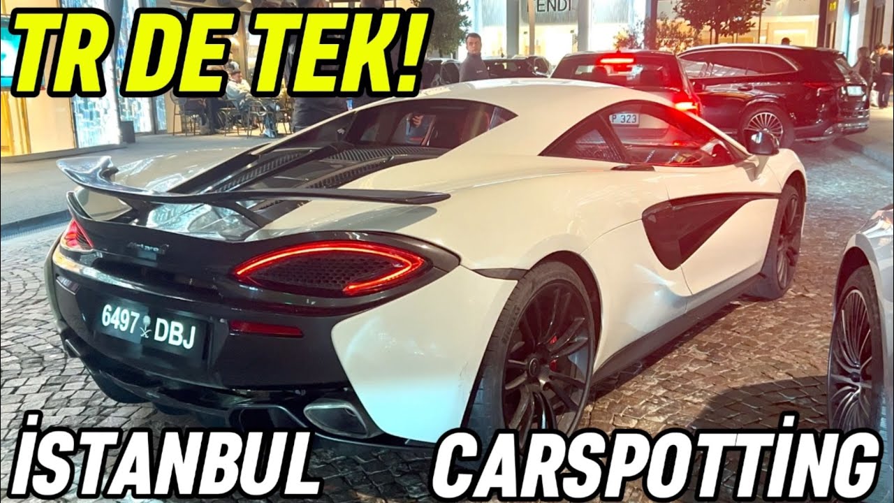 İSTANBUL'UN EN NADİR ARAÇLARI!!İstanbulda Carspotting F12Berlinetta Aventador,570S,296GTS