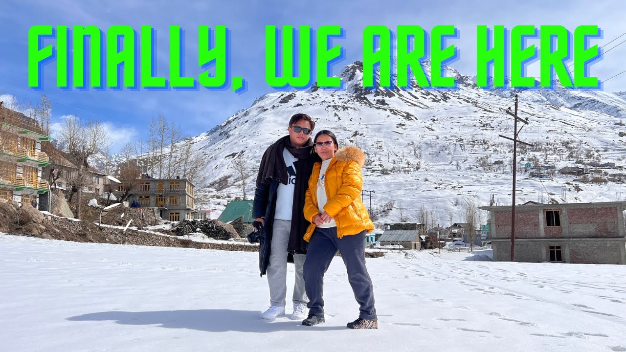 First time experienced the snow of Sissu Village | Solang Valley | J&S