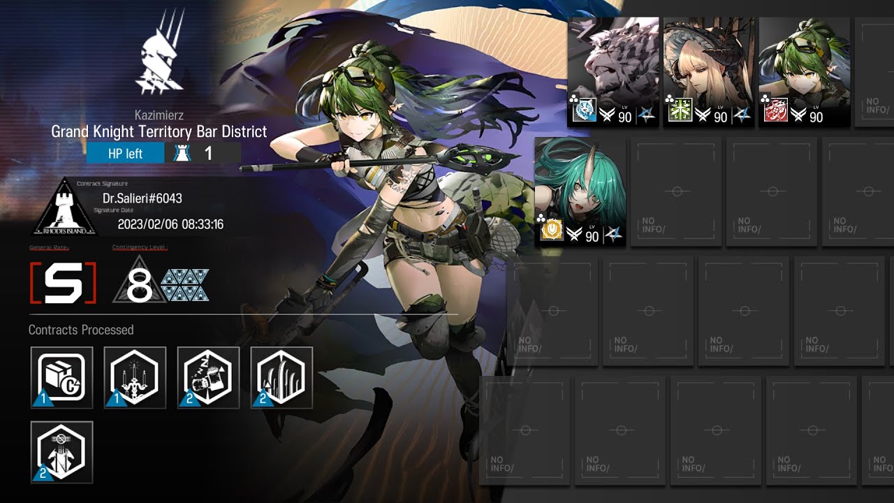 [Arknights] CC#10 Ashring Daily Map Day 4 Risk 8 (Gavial MVP)