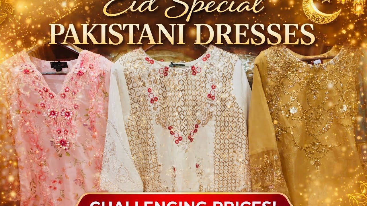 Isse Sasta Aur Kahi Nahi |Latest Eid Collection |Pakistani CutWork,Patch Work,Farshi Etc|Ready Dress