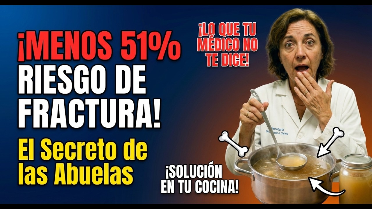 ¡Adiós Osteoporosis! Come ESTO y Reduce el Riesgo de Fractura un 51% (No es Leche)
