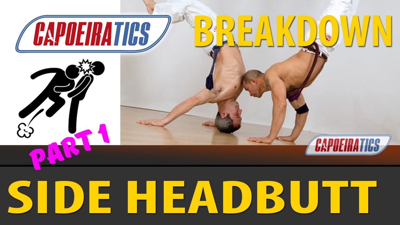Capoeira: SIDE HEADBUTT BREAKDOWN - CABECADA LATERAL (Part 1)