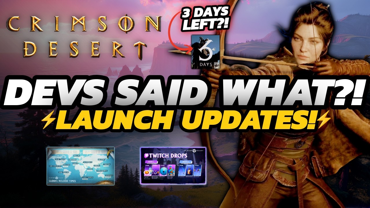 Crimson Desert - Why Everyone Is PANICKING | HUGE PS5 Update + Launch Rewards