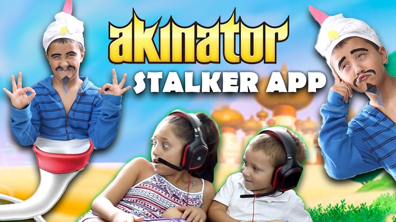 Akinator знает все! СТАЛКЕР APP ПРИХОДИТ НА ЖИЗНЬ! Жуткие GURU Fun! (FGTEEV ГЕЙМПЛЕЙ / СКИТ)