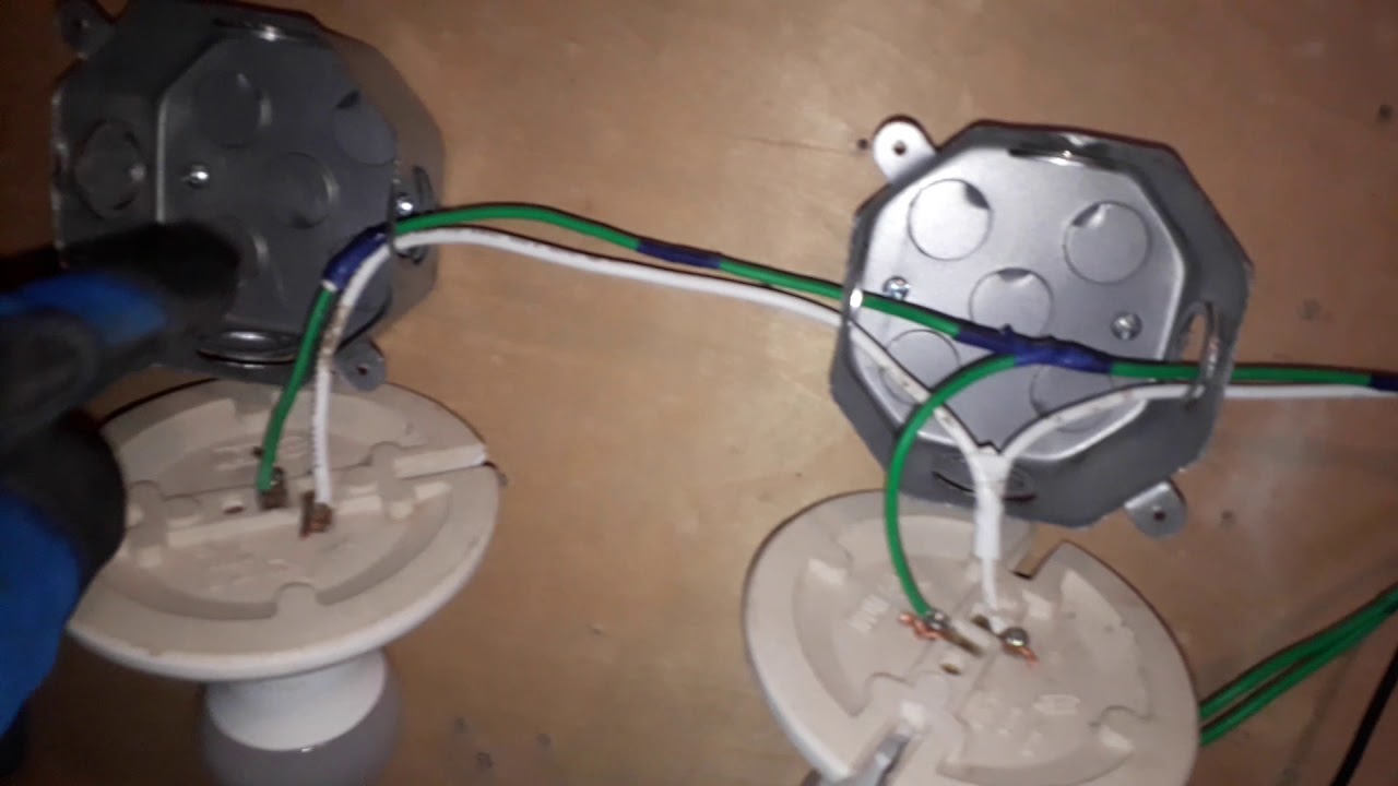 COMO INSTALAR 5 &Oacute; M&Aacute;S LAMPS. CON 2 INT. DE ESCALERA, ( PR&Aacute;CTICA N&deg; 9)...